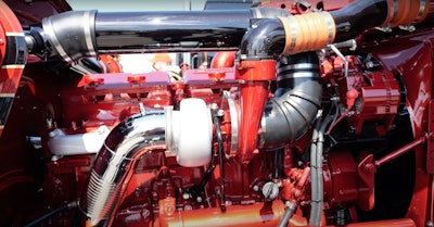 Cat 3406C in Andrew Pagels' 1972 Peterbilt 359