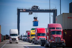 Trucks at Port Houston