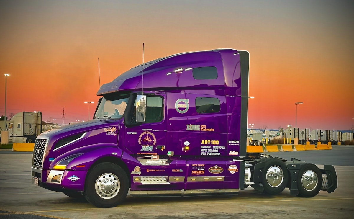 Focus on efficiency, maintenance deliver for Trucker of the Month