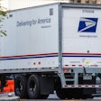 USPS trailer