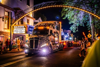 2021 Kenworth T680 wrapped to honor plant's anniversary