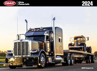 W&W Transport, Inc., was the overall winner for 2024 with this picture, and gifted a $500 Visa card.