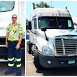 Greg Labosky and his 2017 Freightliner Cascadia