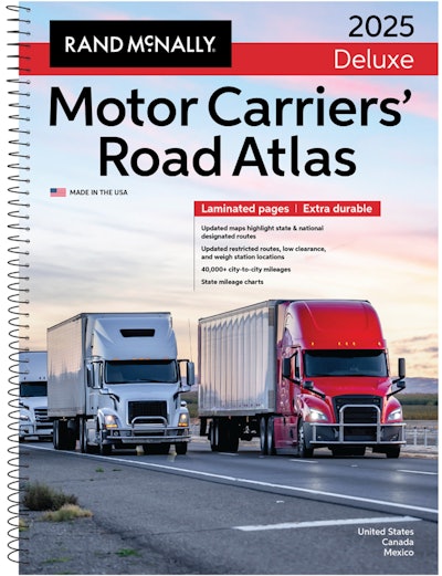 Rand McNally 2025 Motor Carriers' Road Atlas