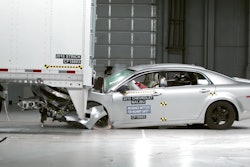 rear underride crash test