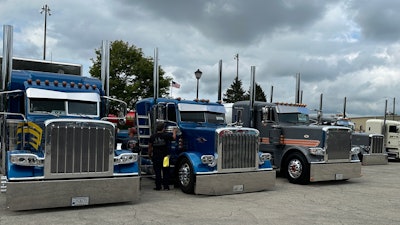 More trucks parked for the Waupun Truck-N-Show