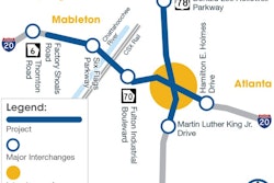 I-285/I-20 west interchange