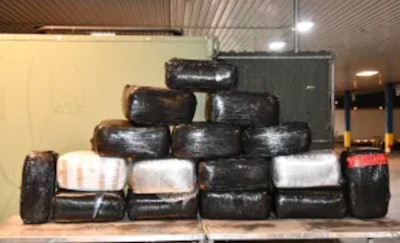 packages of marijuana found in load of auto parts