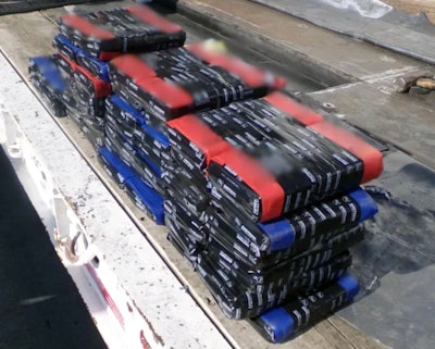 Drugs found in hidden flatbed trailer compartment