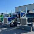 Paul Rissler Transportation trucks at Dutchland dock