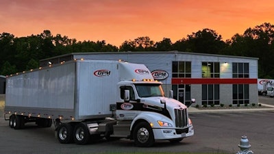 DPM Logistics tractor-trailer and shop