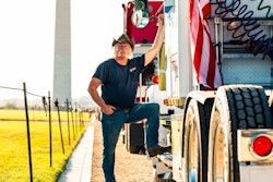 Dave Mitchell with his 1990s Western Star