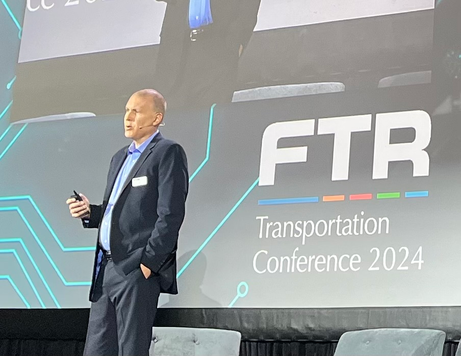 Dan Moyer senior analyst, commercial vehicles at FTR, at the FTR Transportation Conference