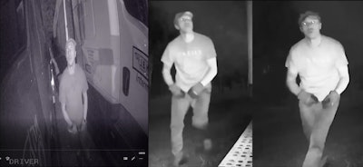 The image on the left was released by the Henderson County, Tennessee, Sheriff's Department on Sept. 12, 2024, while the two images on the right were released by Florida Highway Patrol following a string of attacks in June 2023.