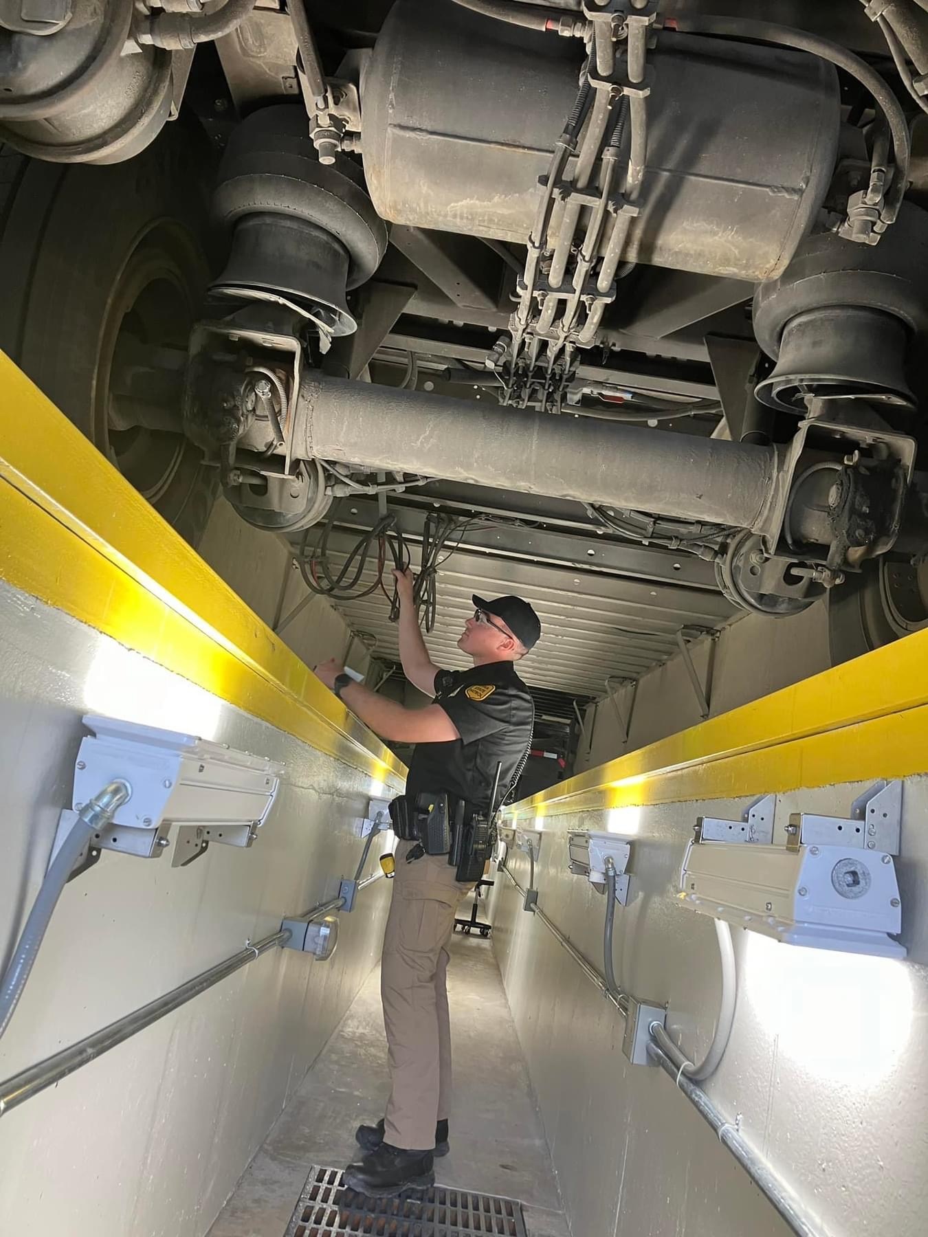 Iowa State Patrol inspection