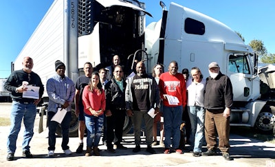 Southwind Transportation drivers and reefer trailer/truck