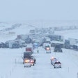 The aftermath of a fatal pile-up that closed I-80 in Wyoming for hours during the 2023 'Winter from Hell.'