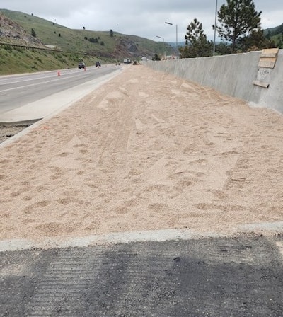 Colorado I-70 runaway truck ramp
