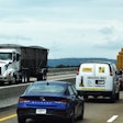 Traffic backed up on bridge