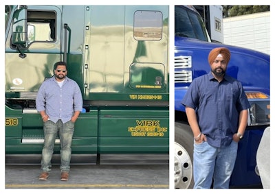 Virk Express owners Sam Singh and Sunny Virk
