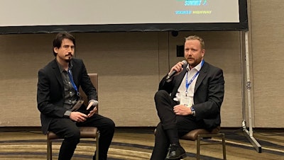 Sean Mathews (left) and Dan Artaev