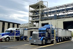 Zimmerman trucks getting loaded