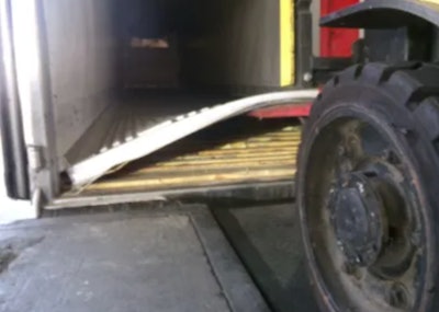 Drugs found hidden under trailer floor