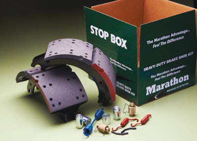 Marathon brake shoe kit