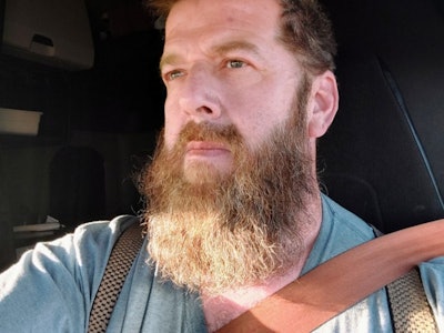 Wes Harman in the driver's seat