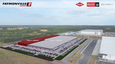Faymonville Little Rock facility rendering