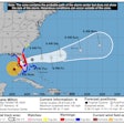 Hurricane Milton forecast path