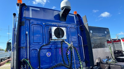 Rear of Dan Linn's 2025 Western Star