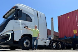 William Hall and his Nikola FCEV