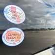 Emissions compliance decals