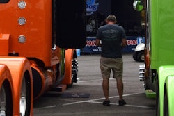 Large Cars And Guitars 2024 Stage, Surrounded By Trucks