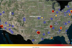 Overhaul Q3 2024 cargo theft heat map