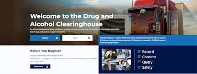 FMCSA Drug and Alcohol Clearinghouse