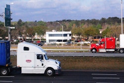 Two Rigs On Highway Speed