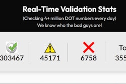 Freight Vaidate Stats
