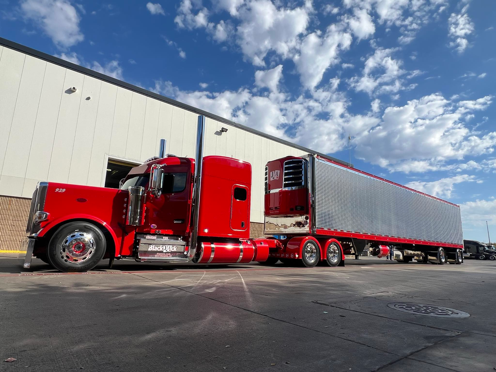 Ingrid Brown's stunning Peterbilt 589 'Blood, Sweat and Tears