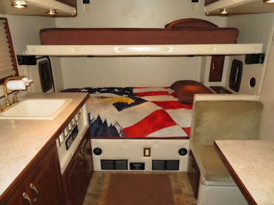 Sleeper of Michael Castaldi's 2003 Peterbilt 379