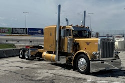 The Gonzales family's 1984 Peterbilt 359, 'Goldie,'