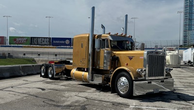The Gonzales family's 1984 Peterbilt 359, 'Goldie,'
