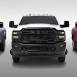 Cummins-powered Ram models side by side