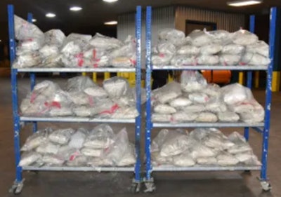 $8.1 million meth seizure
