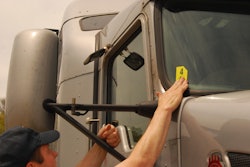 clean inspection sticker