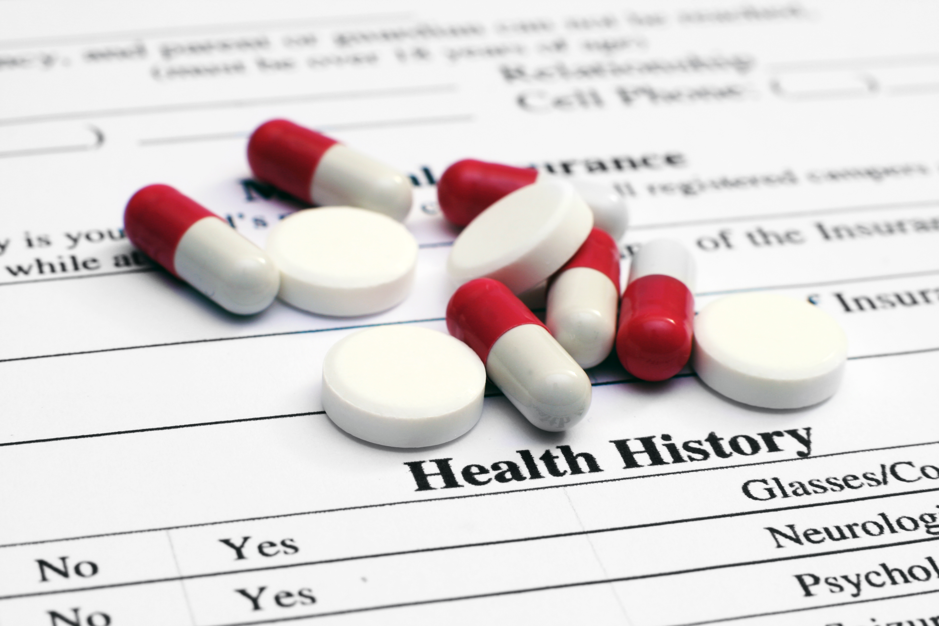 Health History Pills