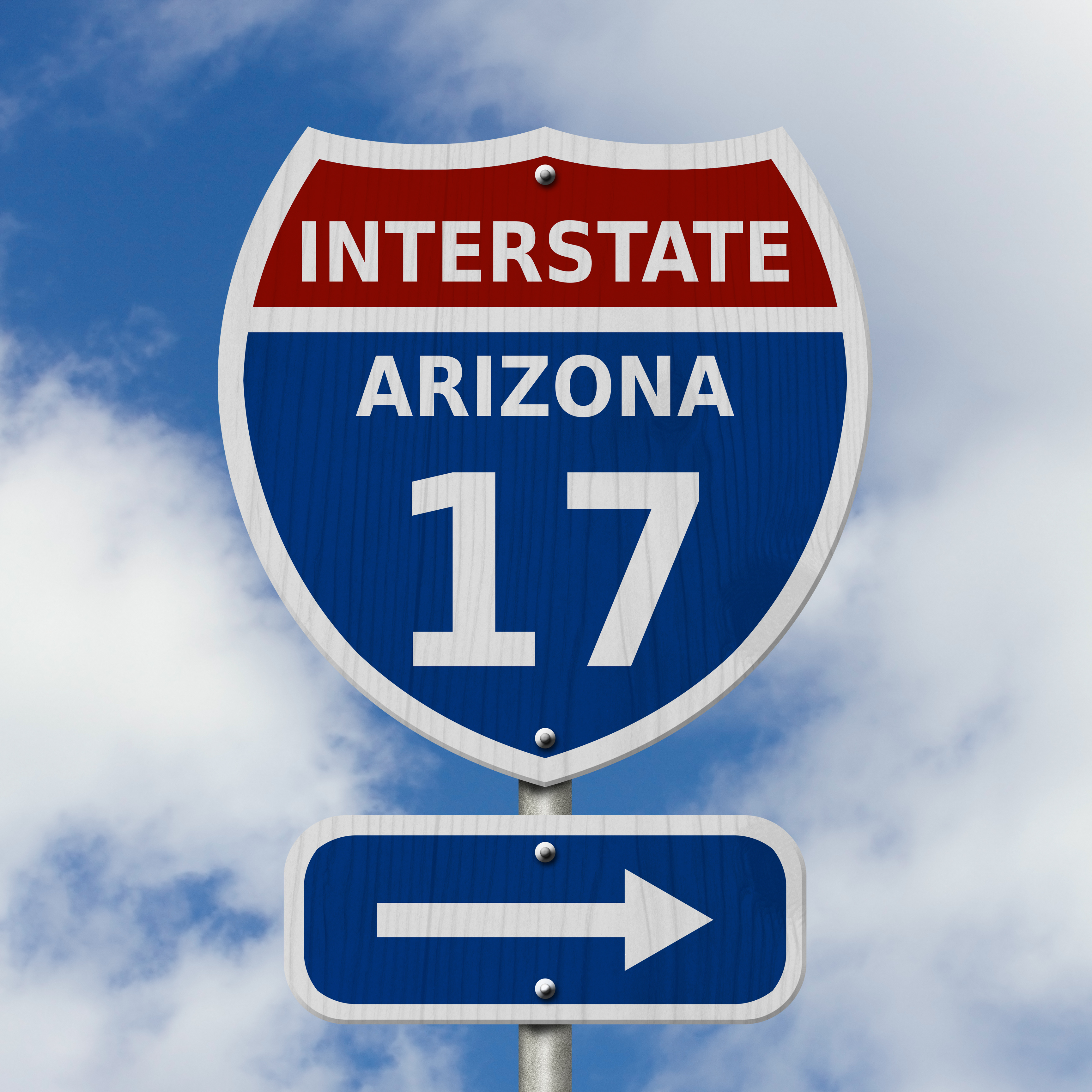 I-17 sign