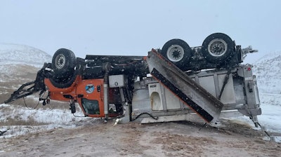 snow plow north dakota crash
