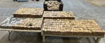 Meth, heroin seized from load